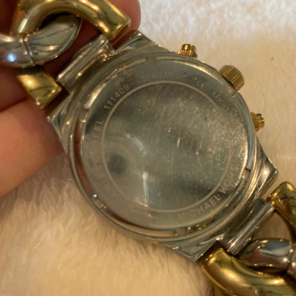 Michael Kors Women's MK3199 Two Tone Watch - Picture 3 of 5